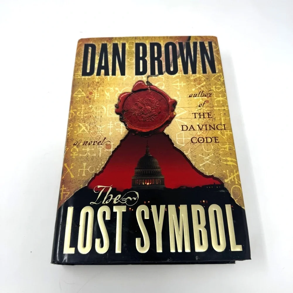 Dan Brown Robert Langdon Hardcover Book Lot Da Vinci Code Angels Demons Inferno